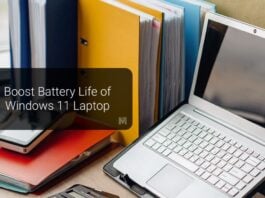 Boost Battery Life of Windows 11 Laptop