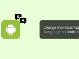 Change Individual App Language on Android