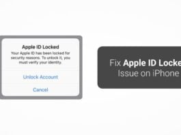 Fix Apple ID Locked Issue on iPhone