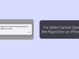 How to Fix "Safari Cannot Open the Page" Error on iPhone