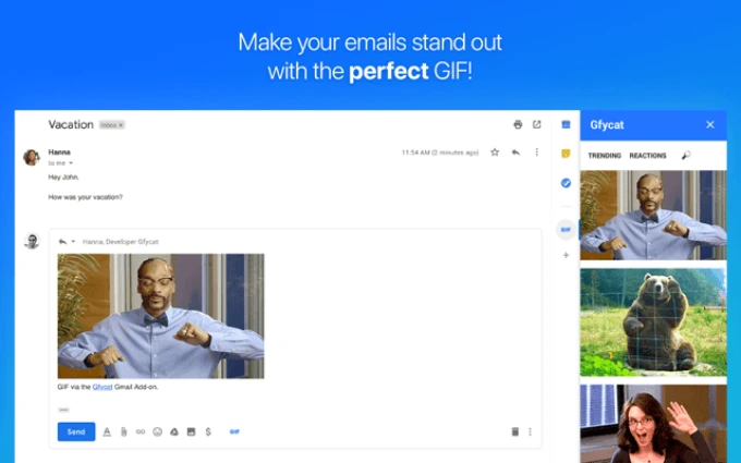 Gfycat GIFs for Gmail