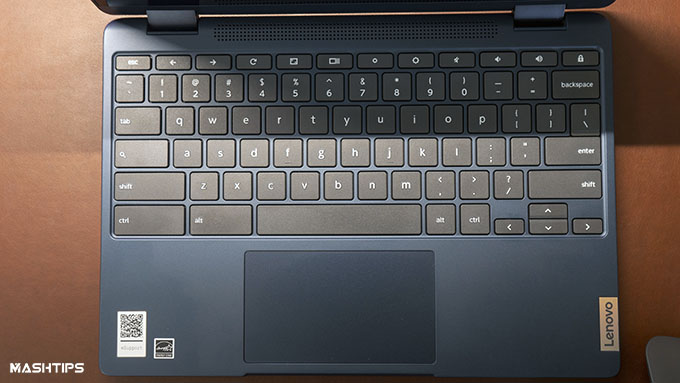 Lenovo Chromebook Flex 3 Keyboard and Trackpad