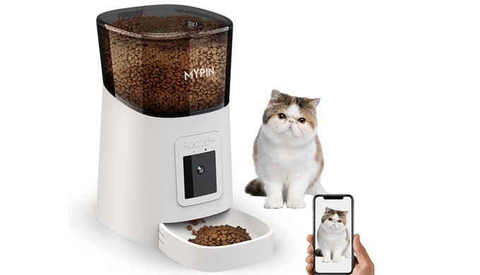 MYPIN Automatic Pet Feeder with Camera