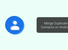 Merge Duplicate Contacts on Android