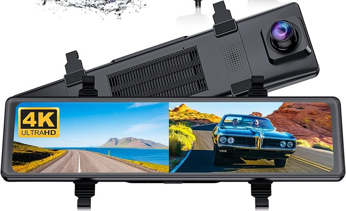 12 Best Rearview Mirror Dash cams for Cars and SUVs - 91