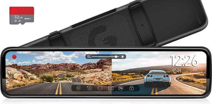 12 Best Rearview Mirror Dash cams for Cars and SUVs - 28