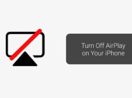 Turn Off AirPlay on Your iPhone