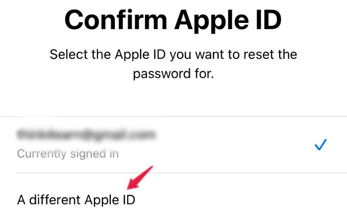 Reset Apple Id Password from Another Device iPhone