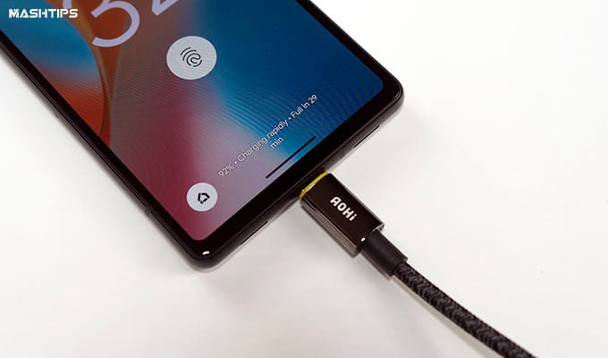 AOHI 30W USB C to USB C Cable Fast Charging Pixel 6a