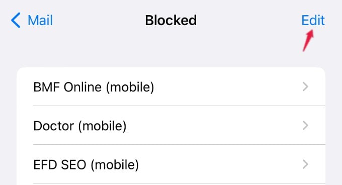 How to See Blocked Contacts on iPhone - 27