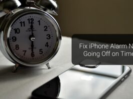 Fix iPhone Alarm Not Going Off on Time