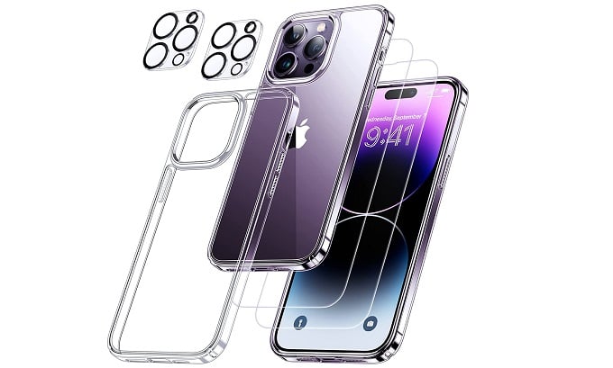 Humixx Clear Case for iPhone 14 Pro Max