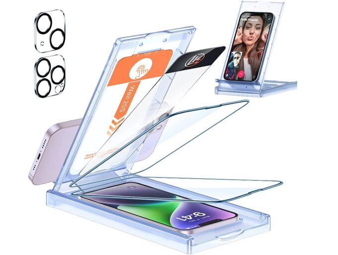 LK Screen Protector Combo for iPhone