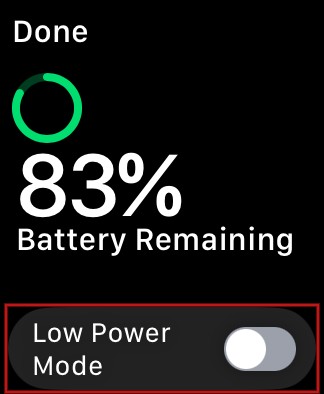 How to Turn On Low Power Mode on Apple Watch - 45