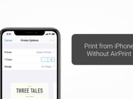 Print from iPhone Without AirPrint