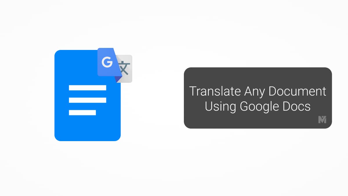 How To Translate Google Docs To English