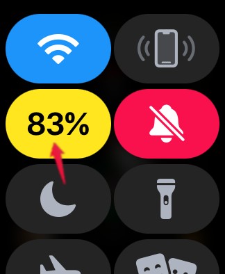 low power mode enabled apple watch