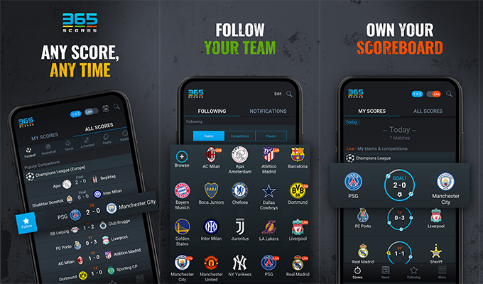 365Scores Live Scores & News