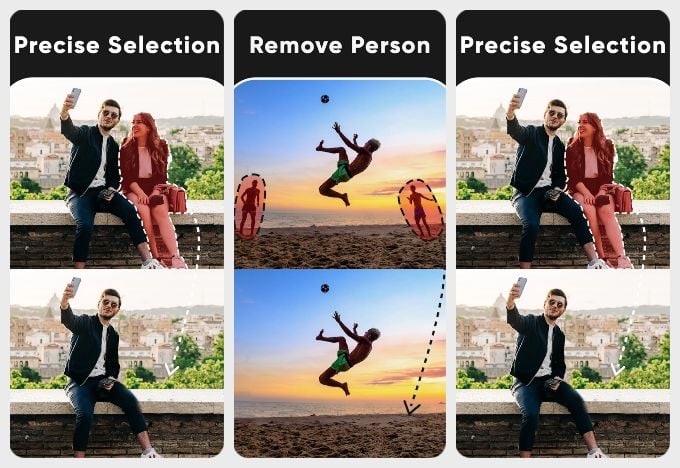 Object Remover by Vyro - Google Photos magic eraser alternative
