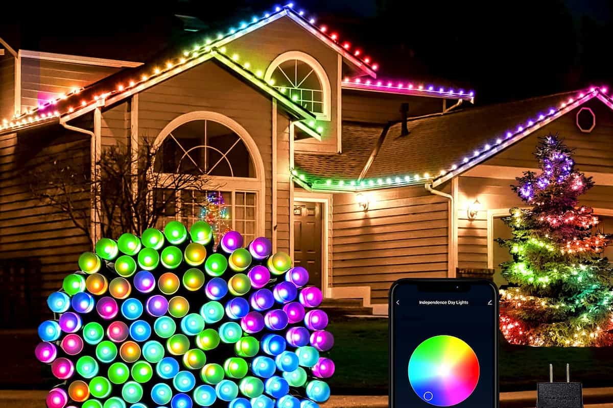 Outdoor Smart Holiday Decor Lights