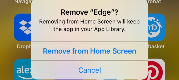 Remove Apps Pop Up With Deletion Blocked iPhone