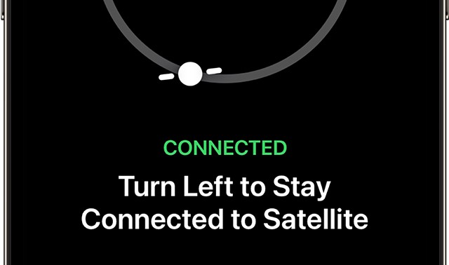 Satellite SOS Instructions iPhone