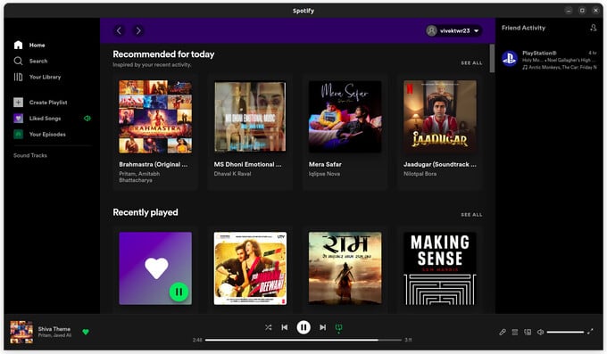 Spotify Linux