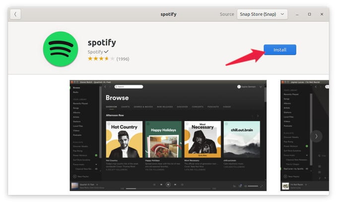 install Spotify on Linux