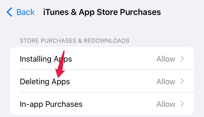 iTunes App Store Settings iPhone