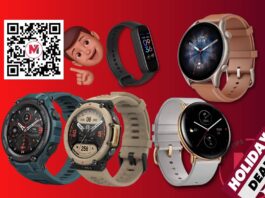 Amazfit Smartwatch Fitness Tracker Holiday Deals
