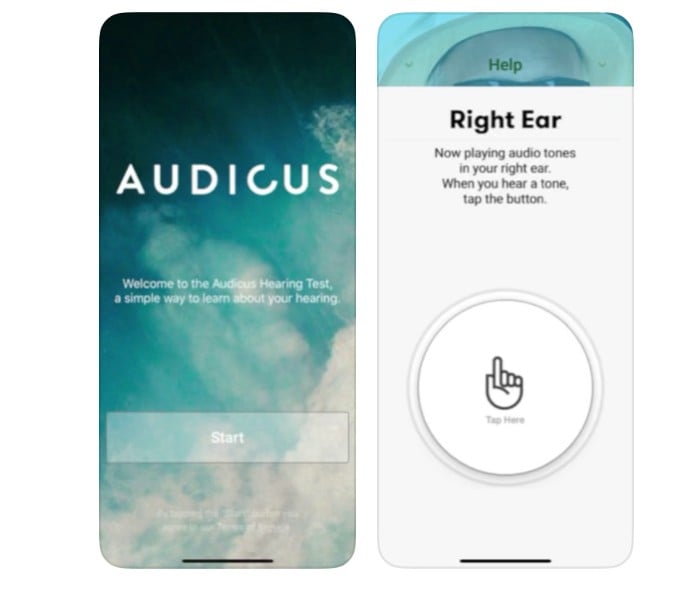 Audicus Hearing Test App