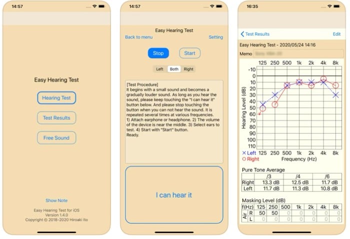 Hearing Test - Audiometry App