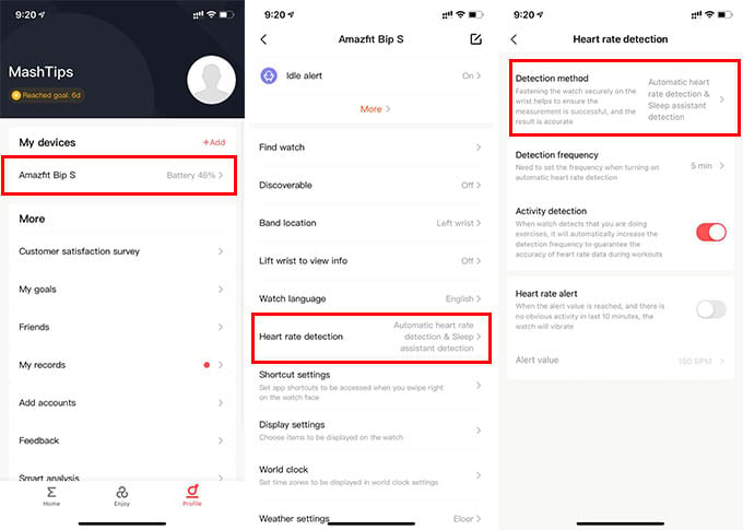 How to Set Up Amazfit Bip Sleep Tracking to Ensure Better Sleep Habits - 8