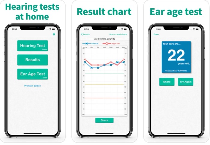 Hearing & Ear Age Test App