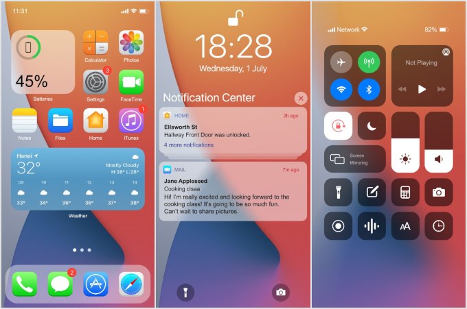 iOS 16 launcher for android