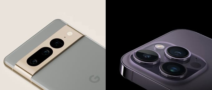 Google Pixel 7 Pro vs Apple iPhone 14 Pro