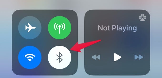 Turn Off Bluetooth iPhone