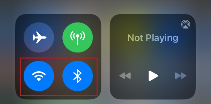 Bluetooth and Wi-Fi Enabled iPhone