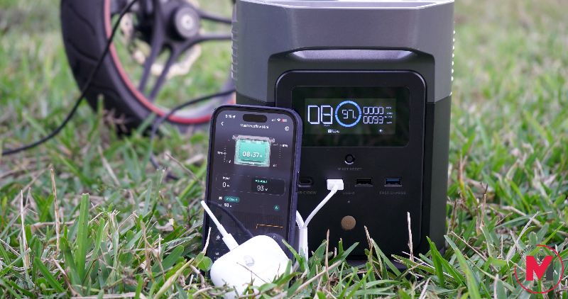 EcoFlow Delta Mini App Display Charge