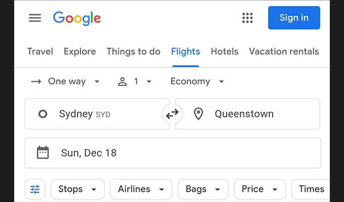 Set Price Alerts in Google Flights to Get Best Price for Next Trip - 60