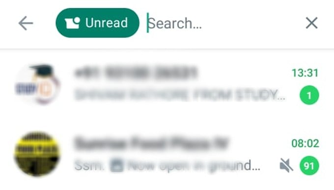 How to Quickly Filter Unread Messages on WhatsApp  - 11