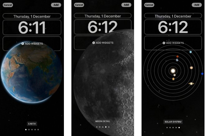 Lock Screen Wallpaper Astronomy iPhone