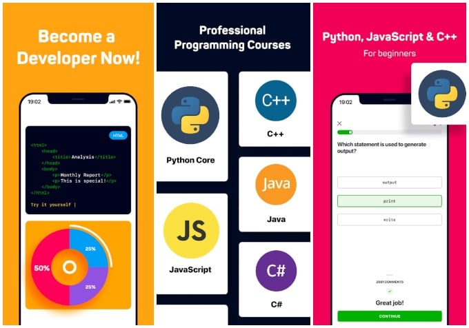 Best Coding app for Android