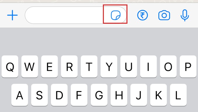 WhatsApp Sticker Icon iPhone