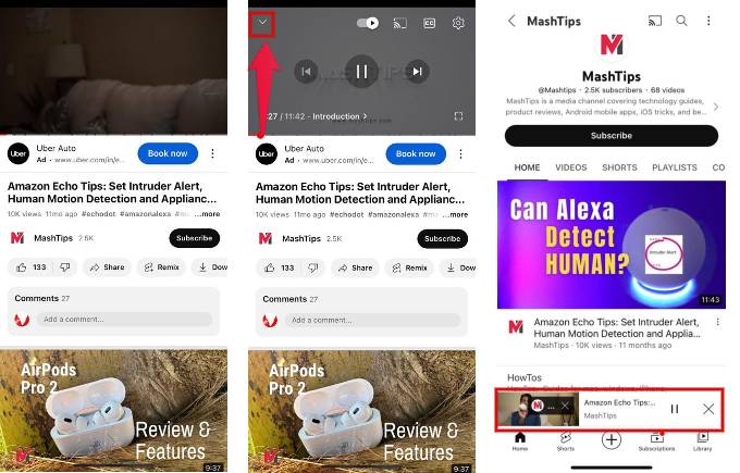 How to Get Floating Screen of YouTube on iPhone - 17
