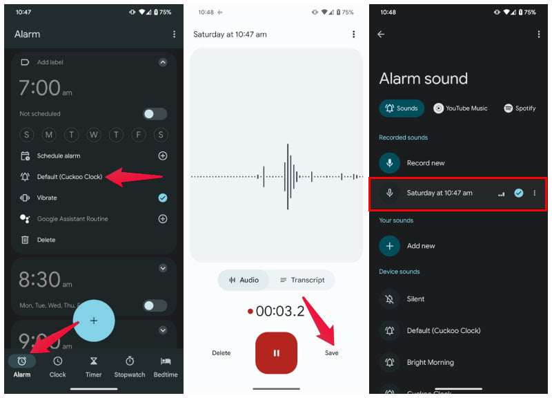 How to Record Your Alarm Clock Sound on Android  No Apps Required  - 53