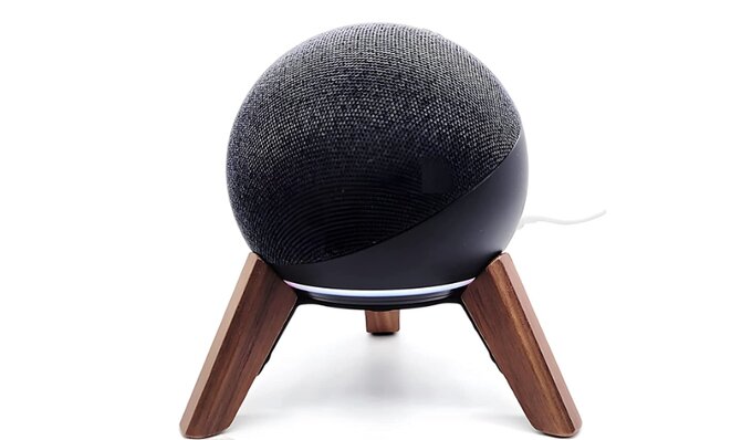 Counlisha Black Walnut Echo Dot Holder