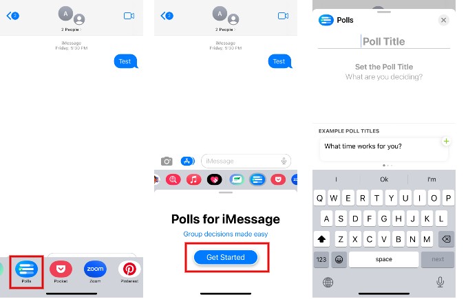 How to Create Polls on iMessage Group - 68