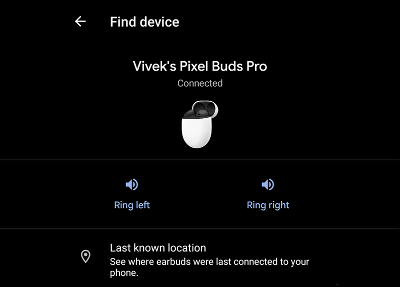 Find Pixel Buds Pro