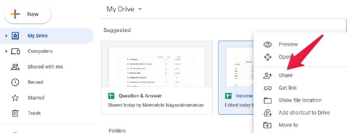 How to Change Owner of Google Sheet  Docs and Drive Folder - 92